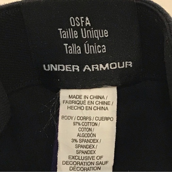 Under Armour Adjustable Snapback Black Freedom Ball Cap - Picture 12 of 14